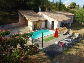 Plavilla - Maison au calme avec piscine et jolie vue près de Mirepoix